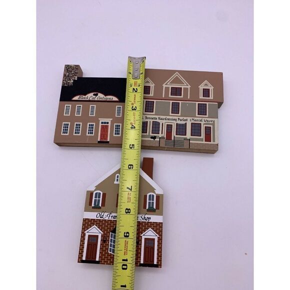 3 Vintage Cats Meow Village Series VII - Picture 3 of 11